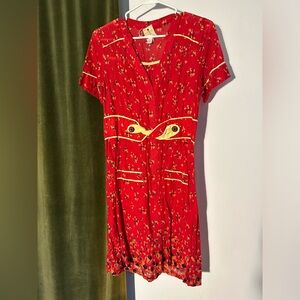 Kimchi & Blue Floral 60s Style Dress